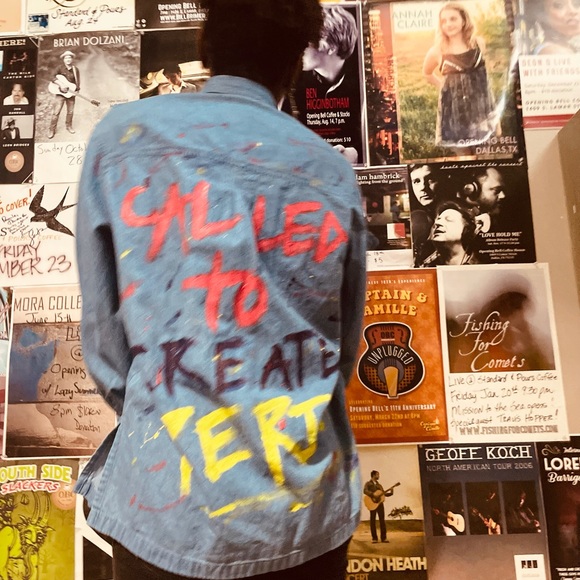 Called to Create Custom Faith Vintage Jean Shirt-M - Picture 4 of 6